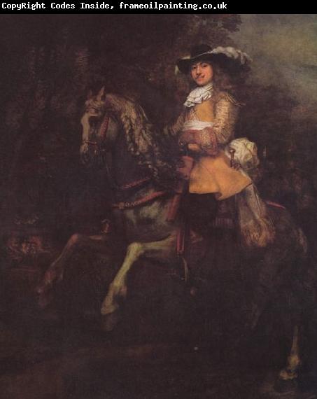 Rembrandt Peale Portrat des Frederick Rihel mit Pferd